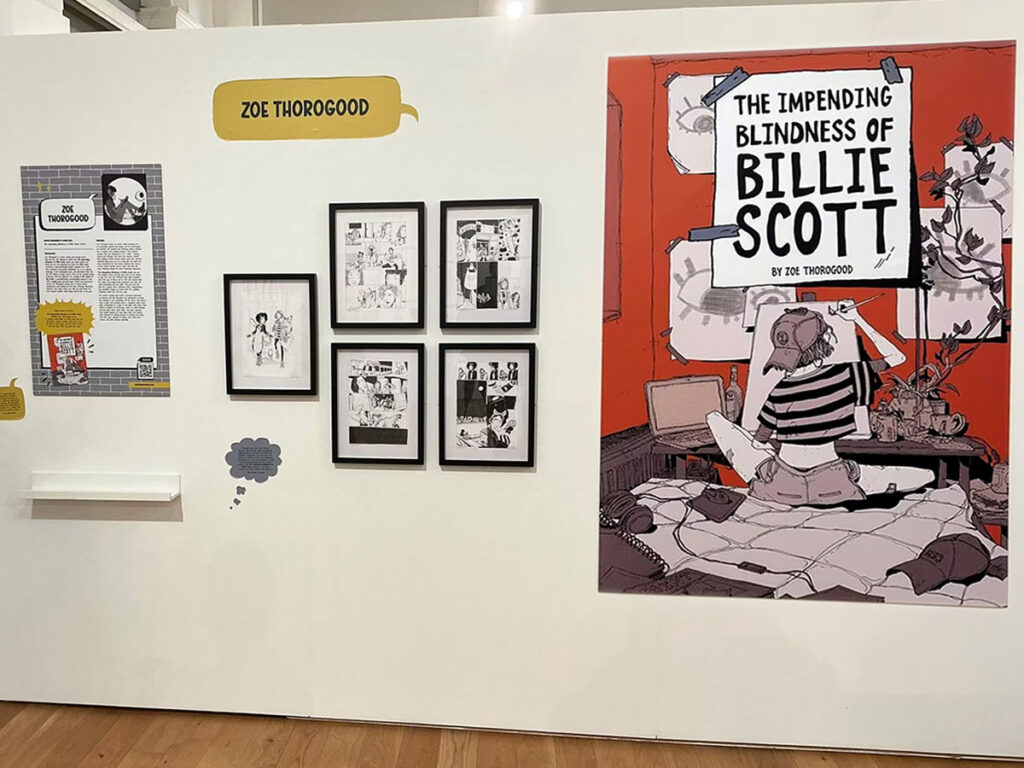 Mercer Art Gallery Vision Labour Making Comics Zoe Thorogood